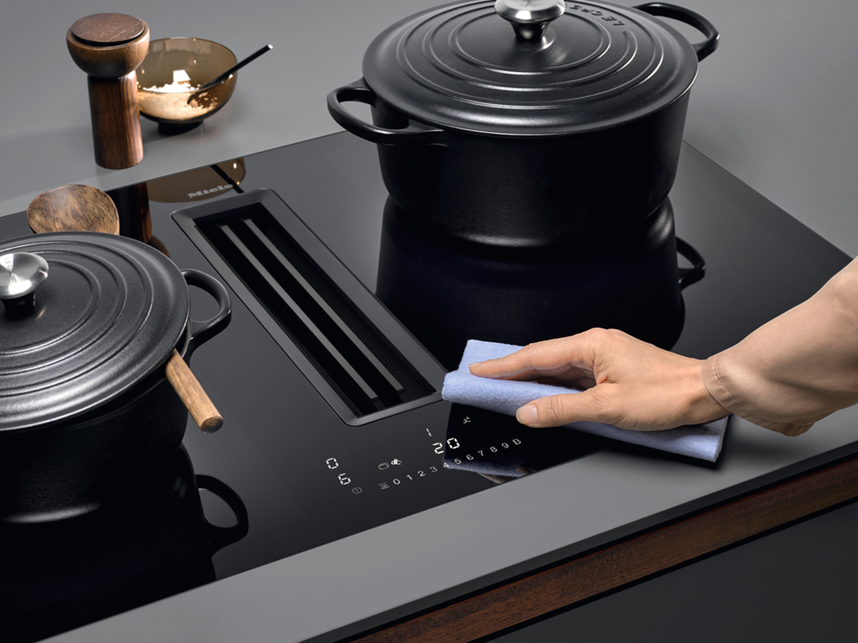 Miele kookplaat schoonmaken ASWA Keukens