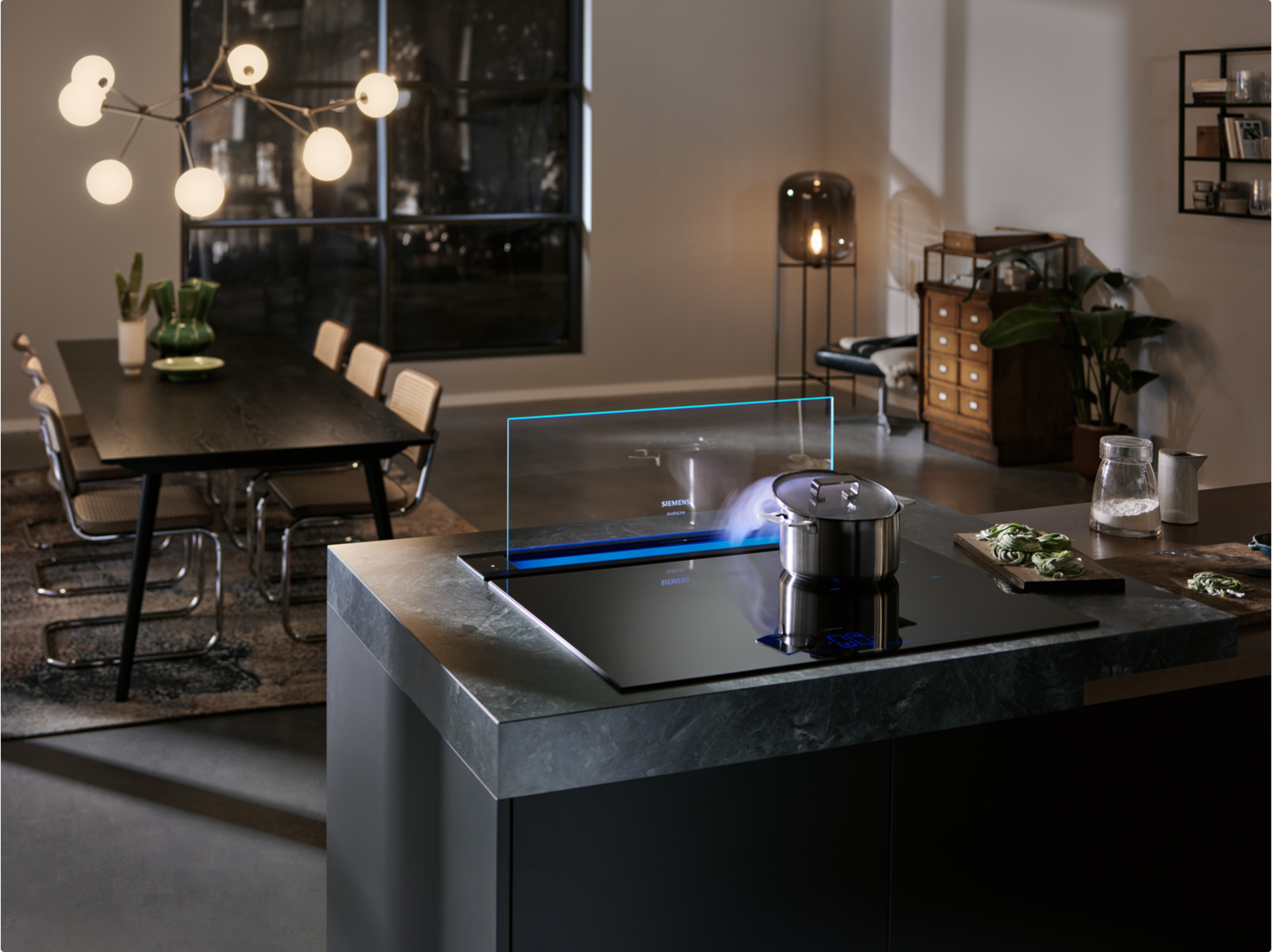 Siemens glassdraft Air kookplaat ASWA Keukens