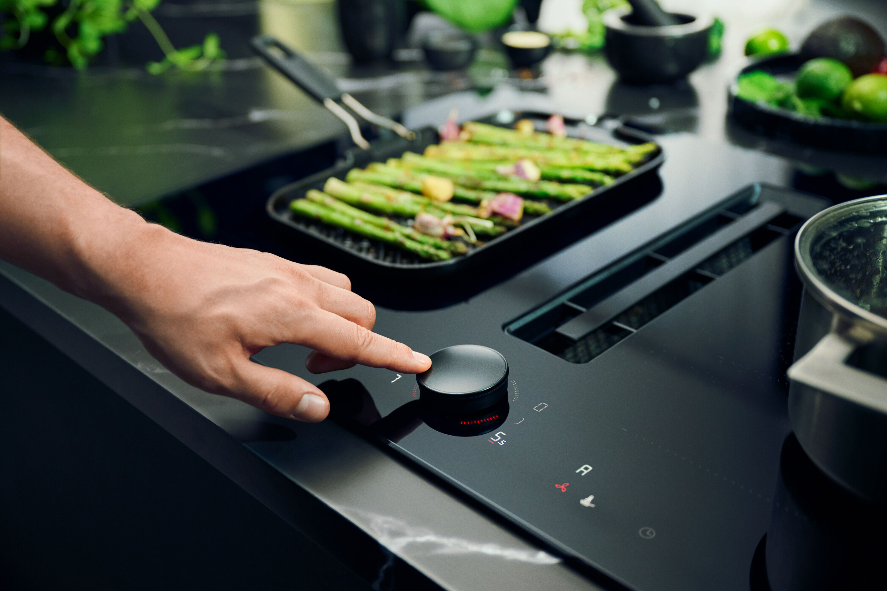 NEFF kookplaat met afzuiging Twist Pad ASWA Keukens