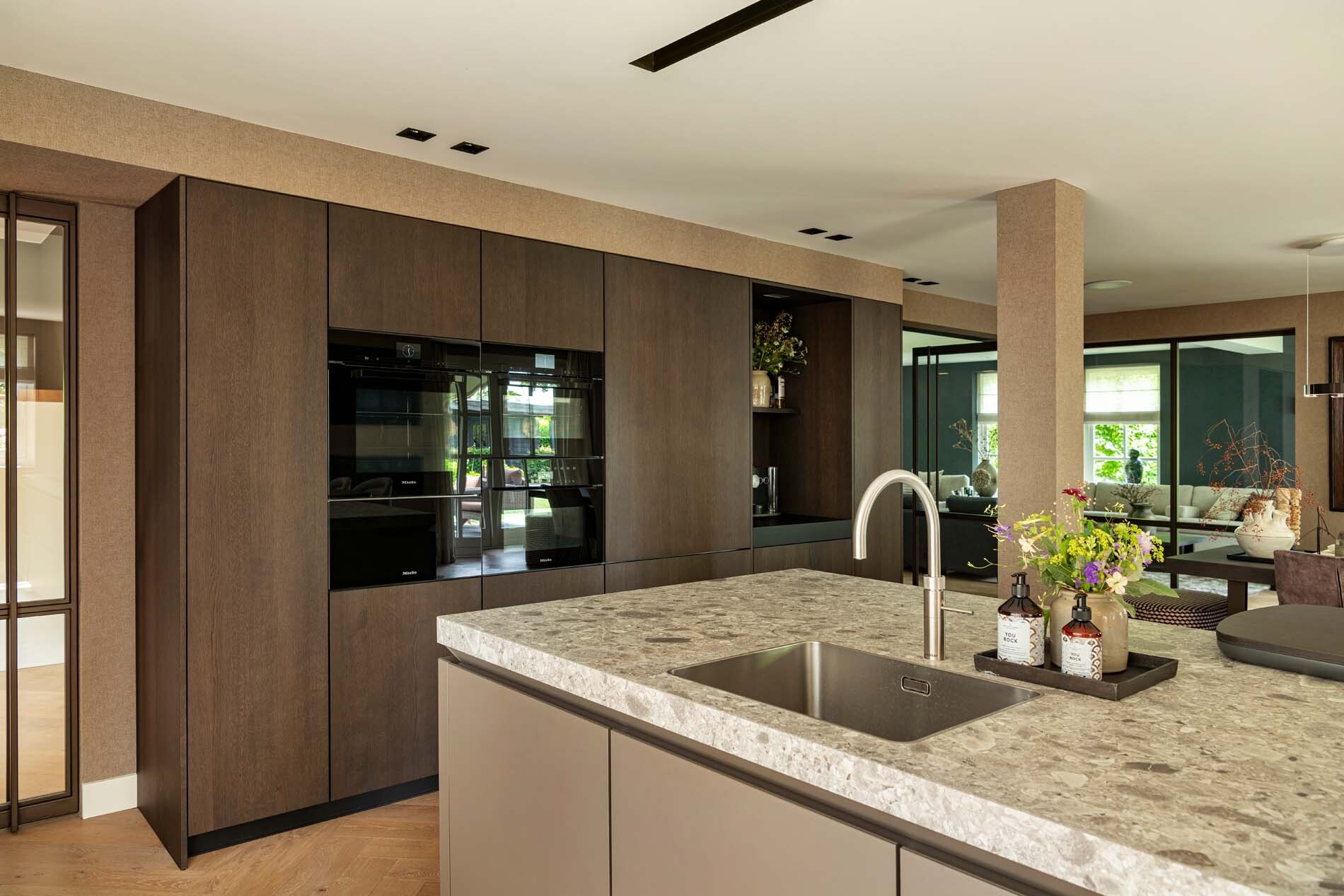 Ton-sur-ton keuken in Japandi stijl, The Excellent ASWA Keukens 213759